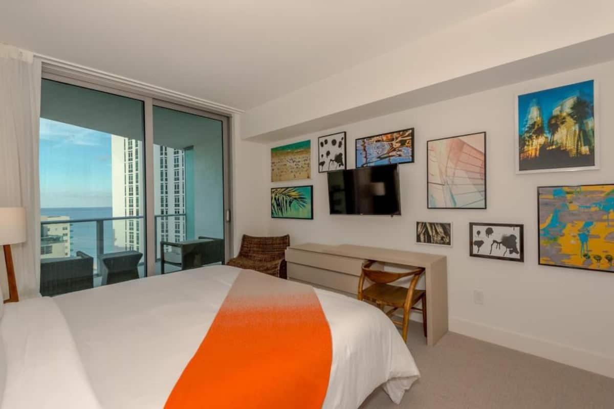 Lyfe On The Beach 25Th Floor 1 Bed Unit With Oceanview Hollywood Exteriér fotografie